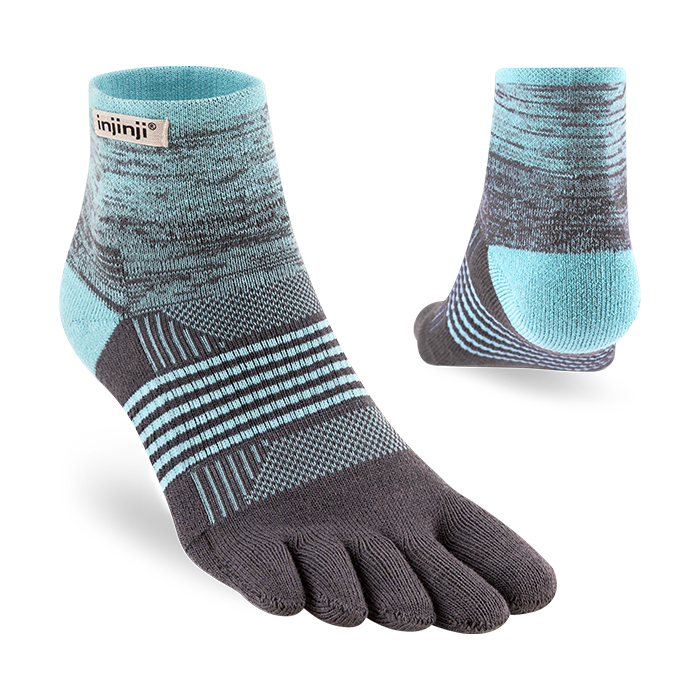 "SEASCAPE" Injinji Trail Women's Midweight Mini Crew.