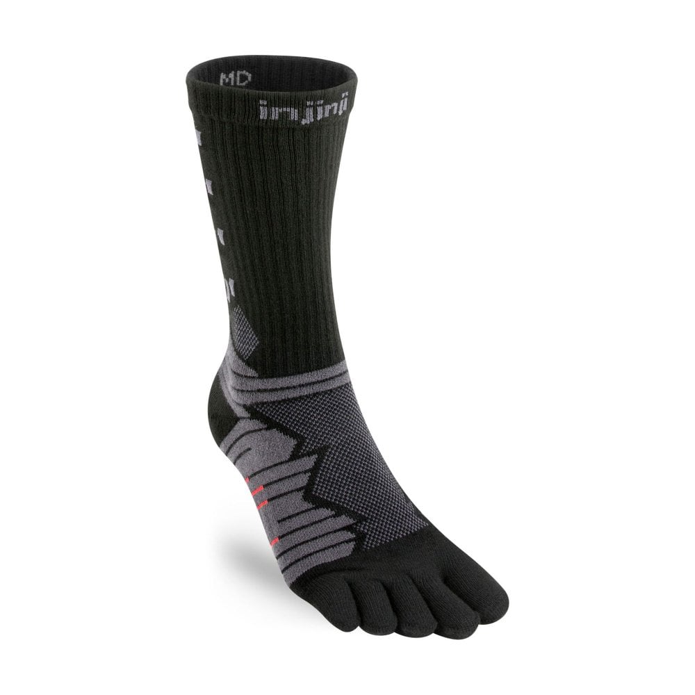 "OBSIDIAN" Injinji Ultra Run Crew