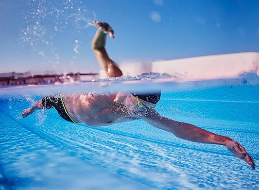 Effective swimming starts with balance and streamlining