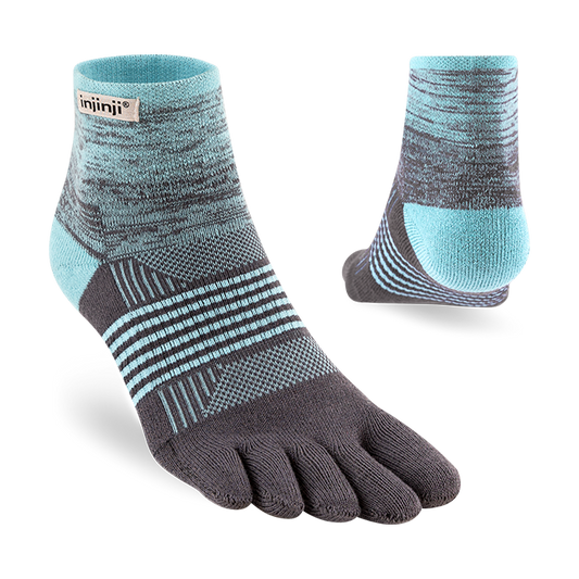 "SEASCAPE" Injinji Trail Women's Midweight Mini Crew.