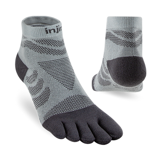 Injinji Womens Ultra Run Mini Crew "Slate"