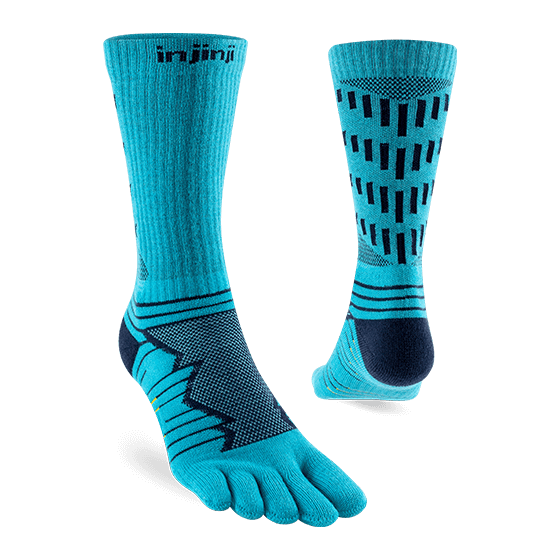 Injinji Ultra Run Crew "Pacific Blue"