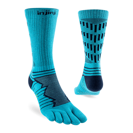 Injinji Ultra Run Crew "Pacific Blue"