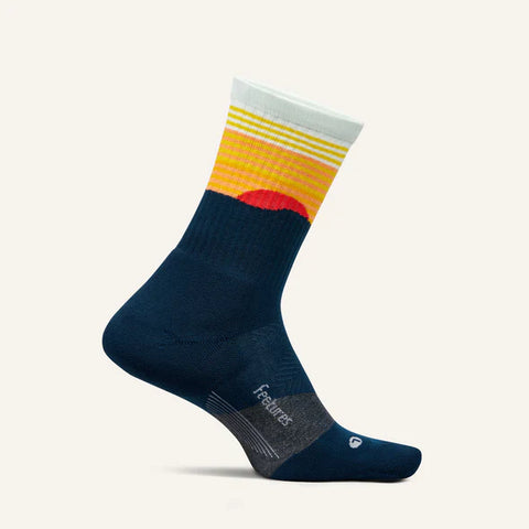 Feetures- Trail Max Cushion Mini Crew Sock