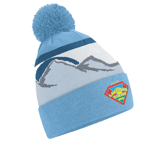 Lakeland 50/100 2026 Patterned Bobble Hat.