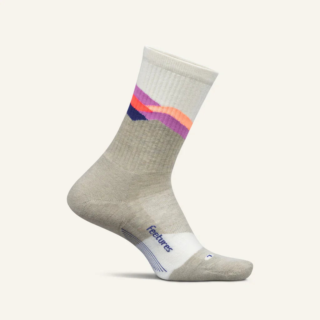 Feetures- Trail Max Cushion Mini Crew Sock