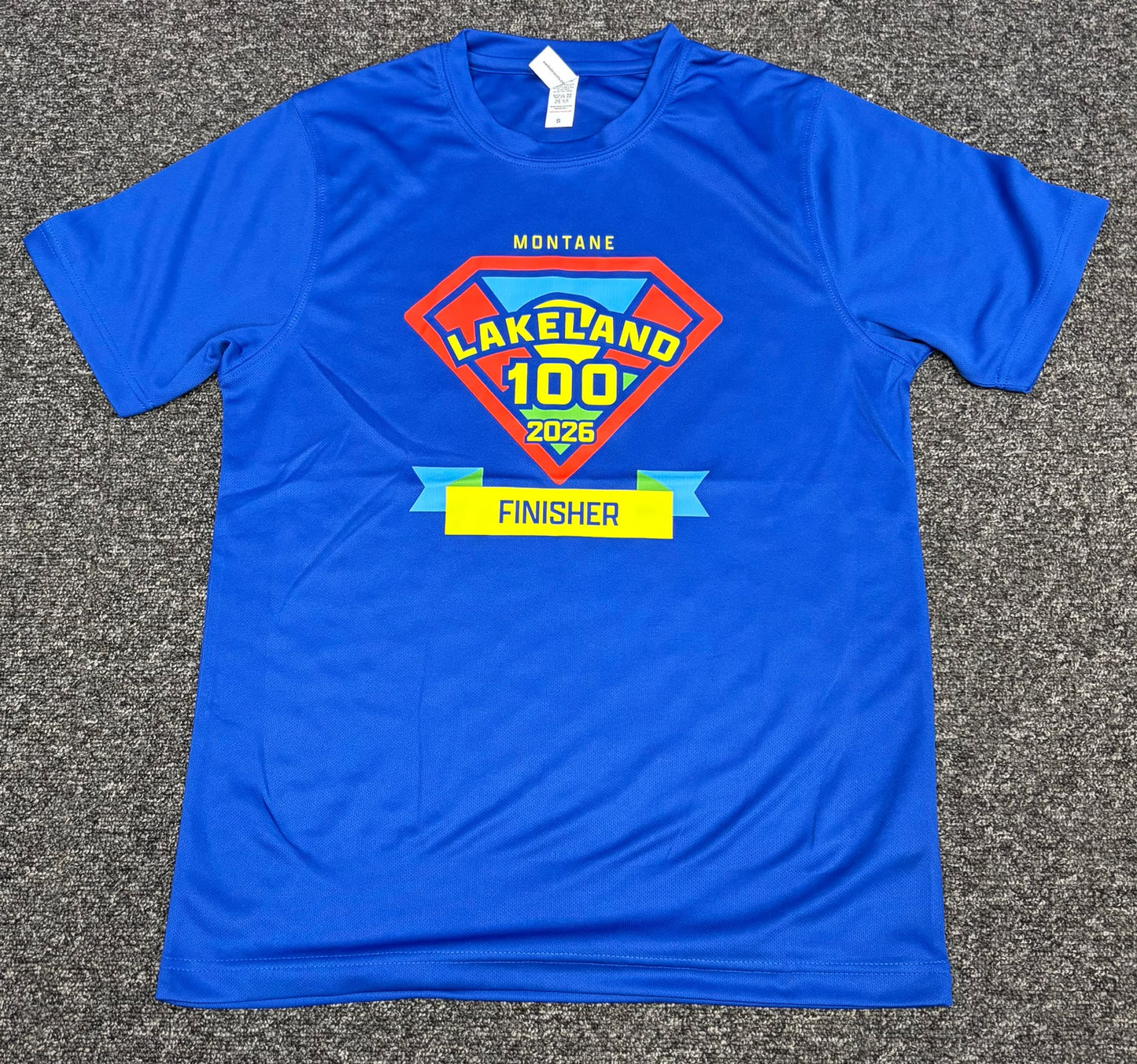 Lakeland 50 2026 Men's Event Finisher Tee.