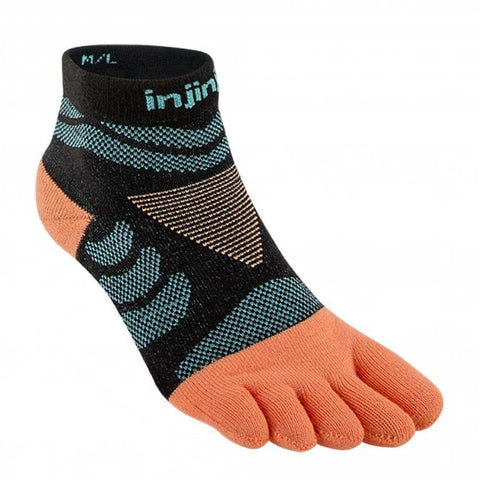 Injinji 2 Men's Run Midweight Mini Crew Toe Socks, Black/Gray, Large,  Bindings -  Canada