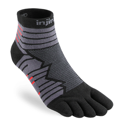 Injinji Ultra Run mini-crew "Onyx"