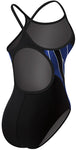 TYR Phoenix Splice Diamondfit Swimsuit Black/Blue