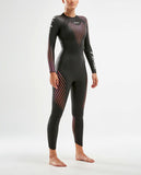 2XU P:1 2022 Propel  Wetsuit Womens Black/Sunset Ombre